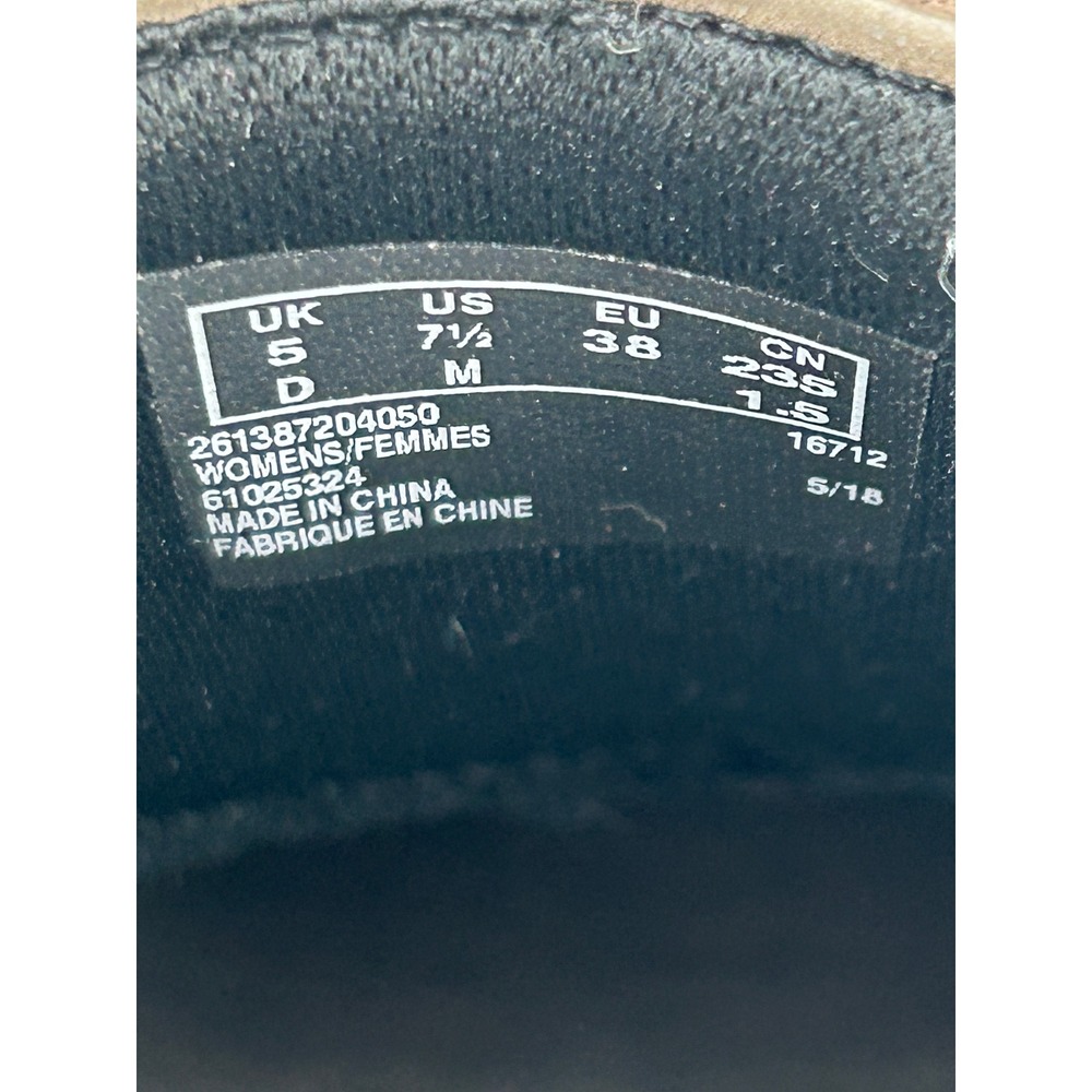 Clarks Cloudsteppers Women Sneakers Taupe Leather Lace Up Casual Comfort Sz 7.5M - Picture 13 of 14
